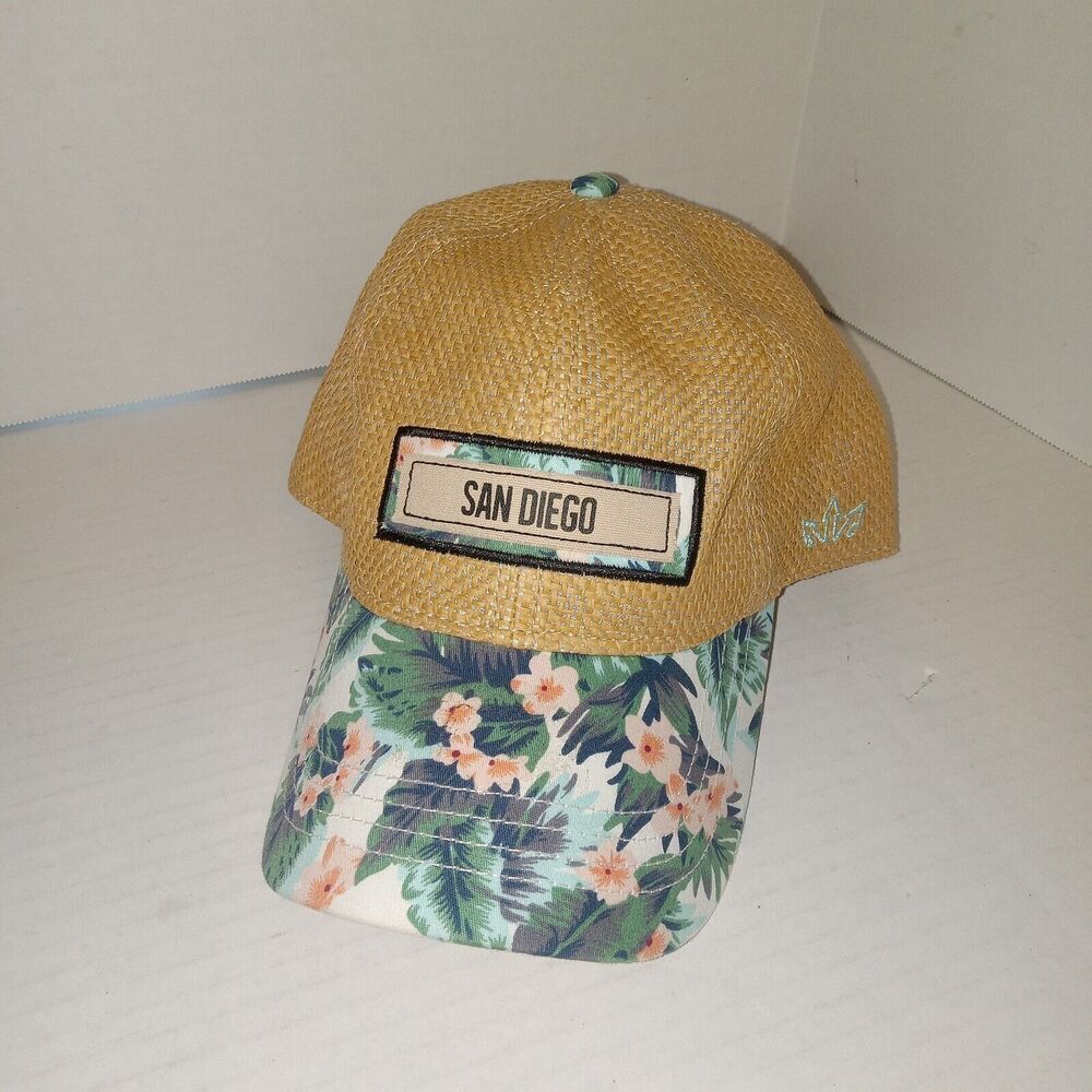 San Diego Hawaiian Tropical Essencial Snapback Hat Beach Baseball Cap
